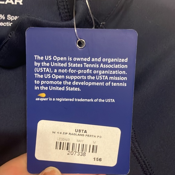 Peter Millar xUS open 1/4 zip stretch long sleeve with sun protection medium NWT - Picture 8 of 8